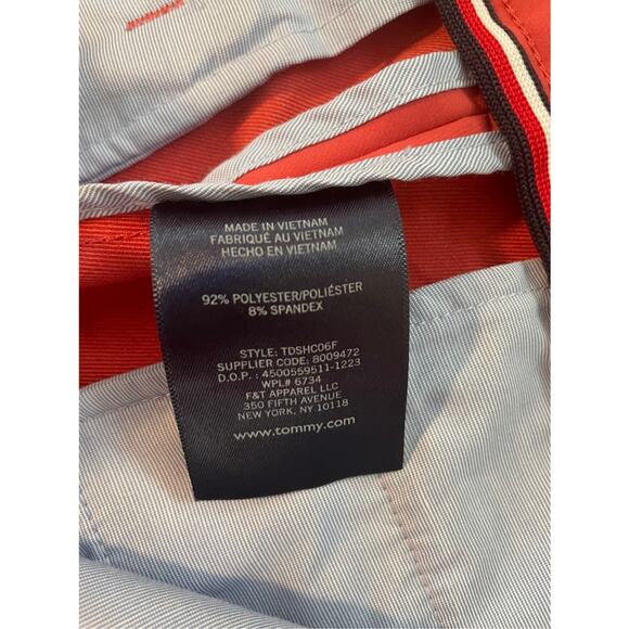 Tommy Hilfiger Boys Dress Pants Modern-Fit Flex Stretch Salmon Colored Trousers - Picture 12 of 15